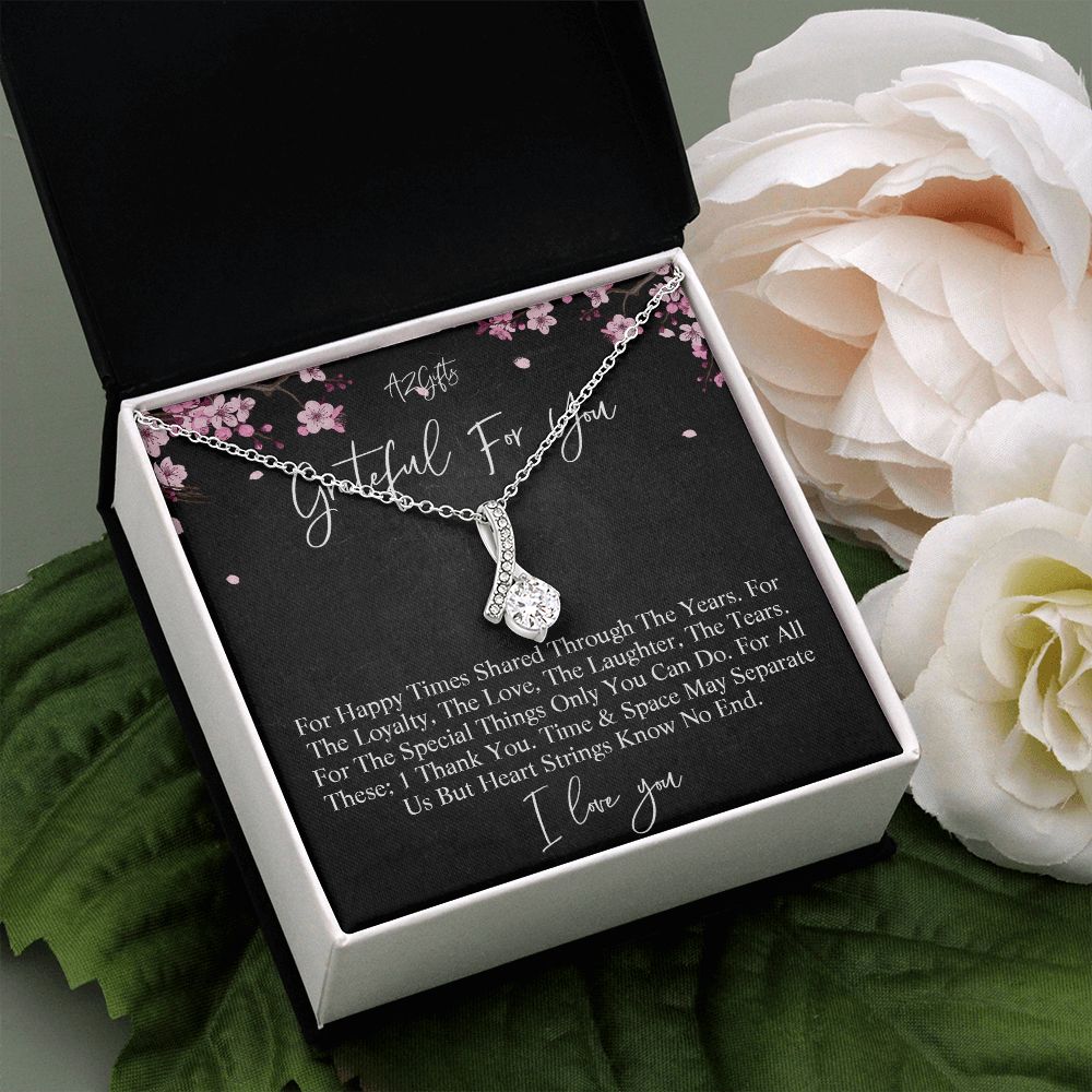 Birthday Gifts For Wife, Necklace Gifts For Wife From Husband, To My Wife Jewelry For Women , To My Wife Necklace  from Husband Wedding Anniversary Present For Wife, Beautiful Wife Jewelry On Christmas Alluring Beauty Necklace