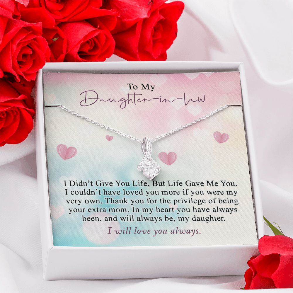 Daughter In Law Gifts Ideas, Daughter In Law Necklace, Gifts For Future Daughter In Law, Daughter In Law Birthday Gifts, Daughter-in-law Gifts From Mother In Law, Birthday Gifts For Daughter5 Alluring Beauty Necklace