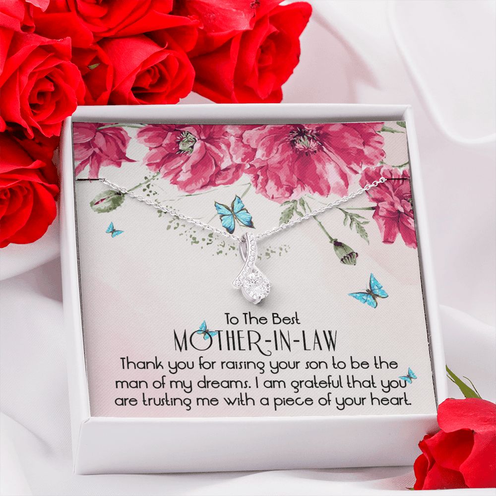 Mother in Law Necklace, Jewelry for Women, Future Mother in Law Gifts from Daughter in Law, Mother of Bride Gifts For Mother in Law, Birthday Gifts For Mother In Law From Daughter In Law1 Alluring Beauty Necklace