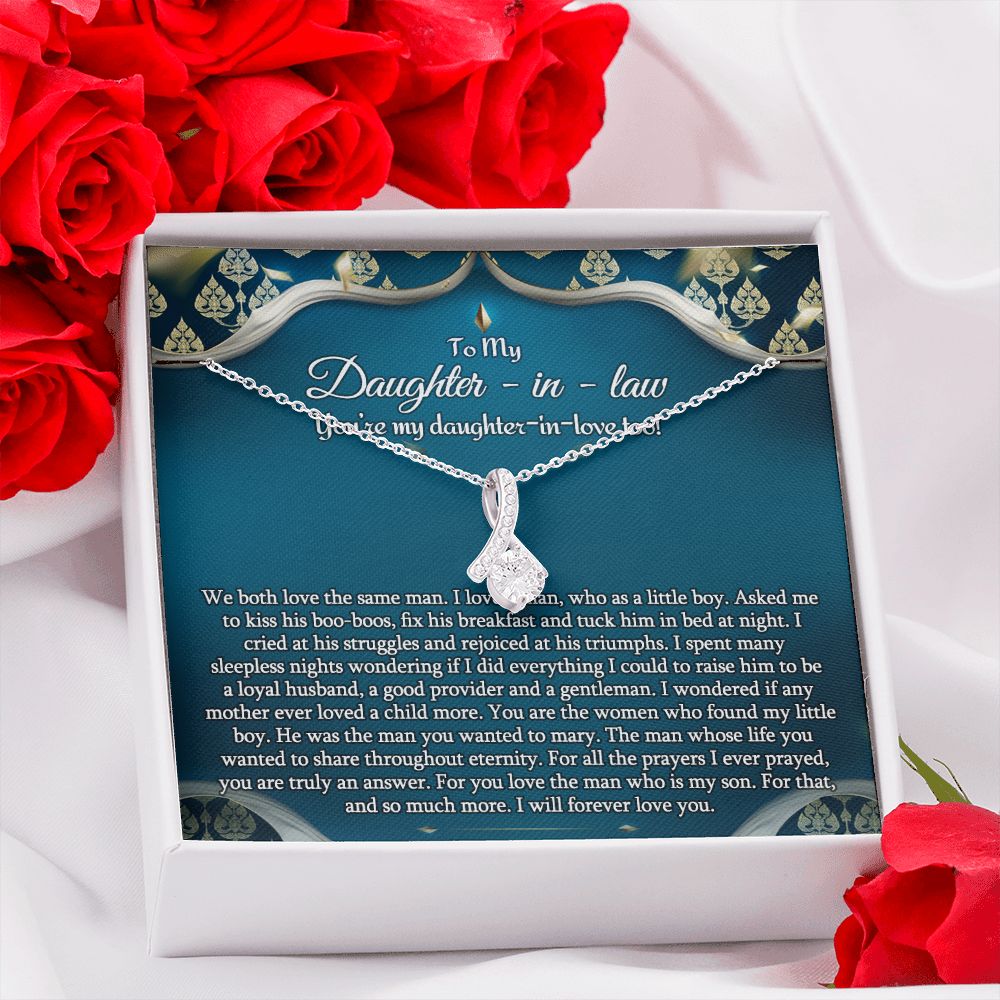 Daughter In Law Gifts Ideas, Daughter In Law Necklace, Gifts For Future Daughter In Law, Daughter In Law Birthday Gifts, Daughter-in-law Gifts From Mother In Law, Birthday Gifts For Daughter2 Alluring Beauty Necklace