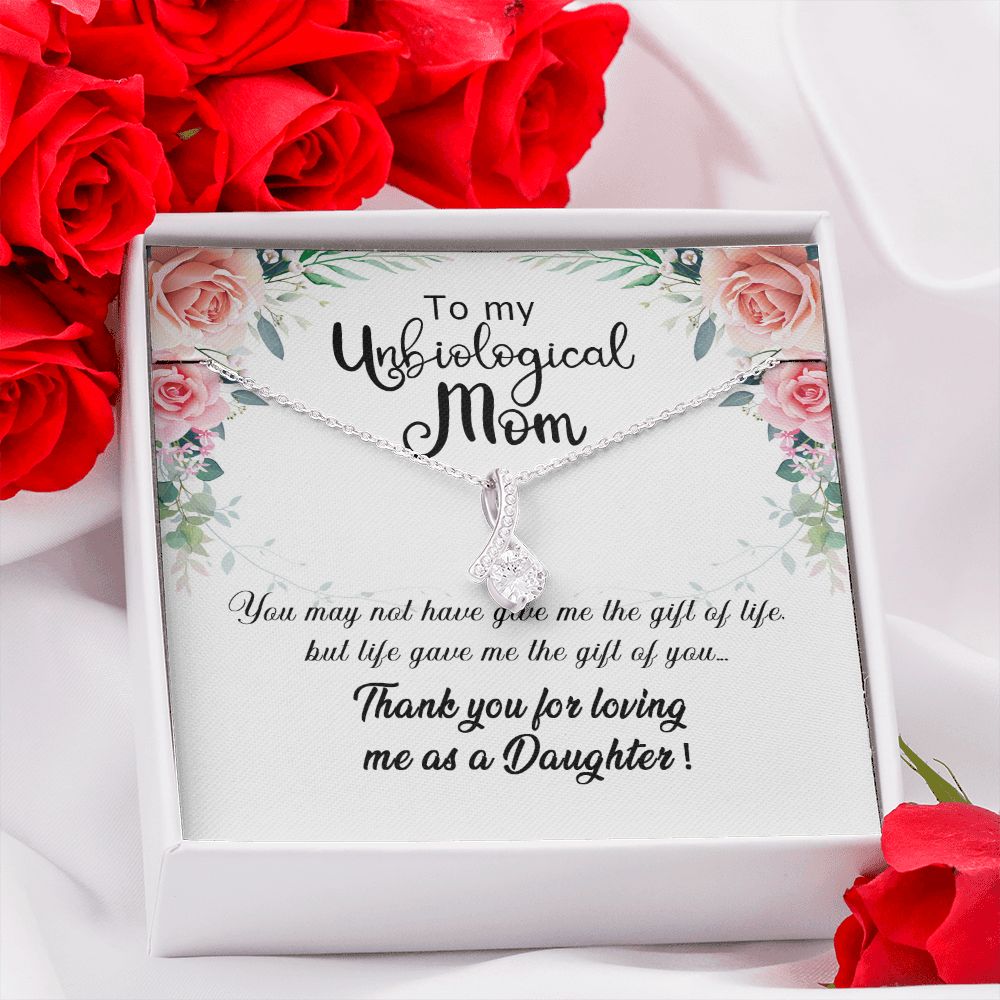 Unibological Necklace, Jewelry for Women, Future Mother in Law Gifts from Daughter in Law, Mother of Bride Gifts For Mother in Law, Birthday Gifts For Mother In Law From Daughter In Law Alluring Beauty Necklace