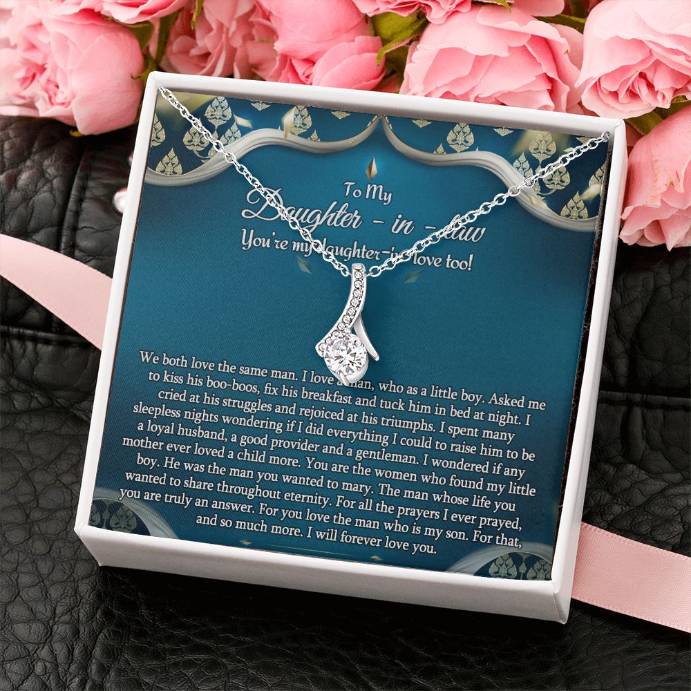 Daughter In Law Gifts Ideas, Daughter In Law Necklace, Gifts For Future Daughter In Law, Daughter In Law Birthday Gifts, Daughter-in-law Gifts From Mother In Law, Birthday Gifts For Daughter2 Alluring Beauty Necklace