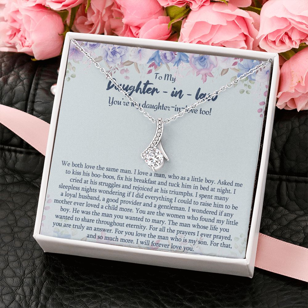 Daughter In Law Gifts Ideas, Daughter In Law Necklace, Gifts For Future Daughter In Law, Daughter In Law Birthday Gifts, Daughter-in-law Gifts From Mother In Law, Birthday Gifts For Daughter3 Alluring Beauty Necklace