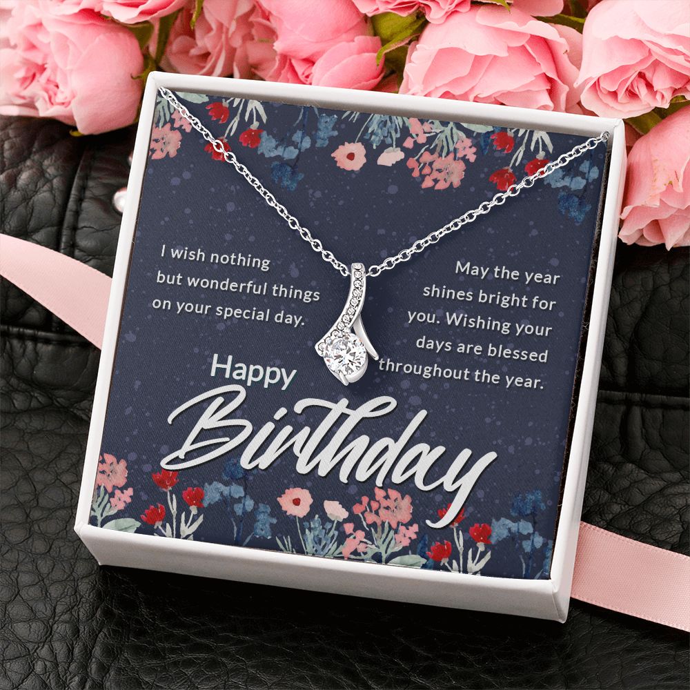 Mom Necklace Gifts for Mom from Daughter to Mom Gifts for Mothers Day from Daughter, To My Mom Necklace from Daughter to Mom Birthday Gifts Necklace with Message Card and Gift Box2230 Alluring Beauty Necklace