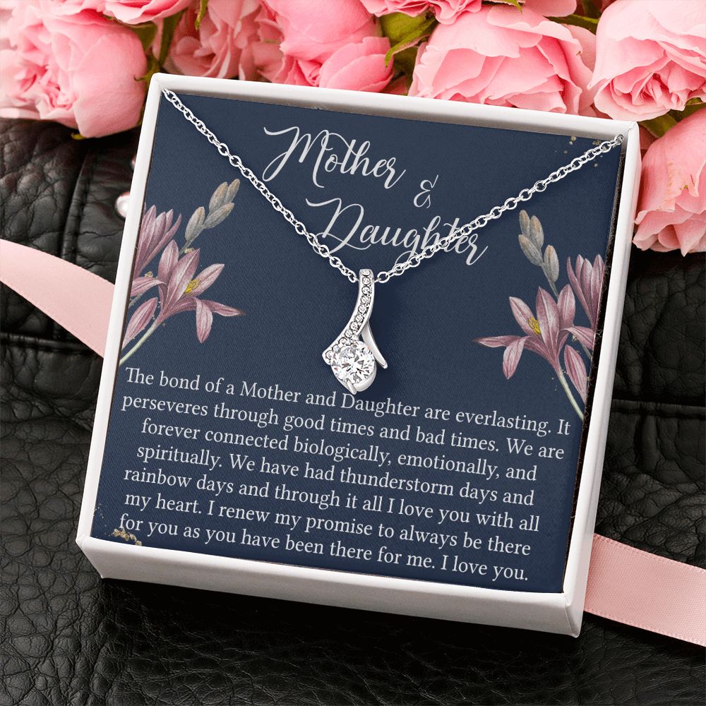 To My Mother Necklace Mom Bestfriend Best Mommy Mother In Law Stepmom For Mothers Day Birthday From Son Daughter Stepson Stepdaughter Necklace Gift Alluring Beauty Necklace