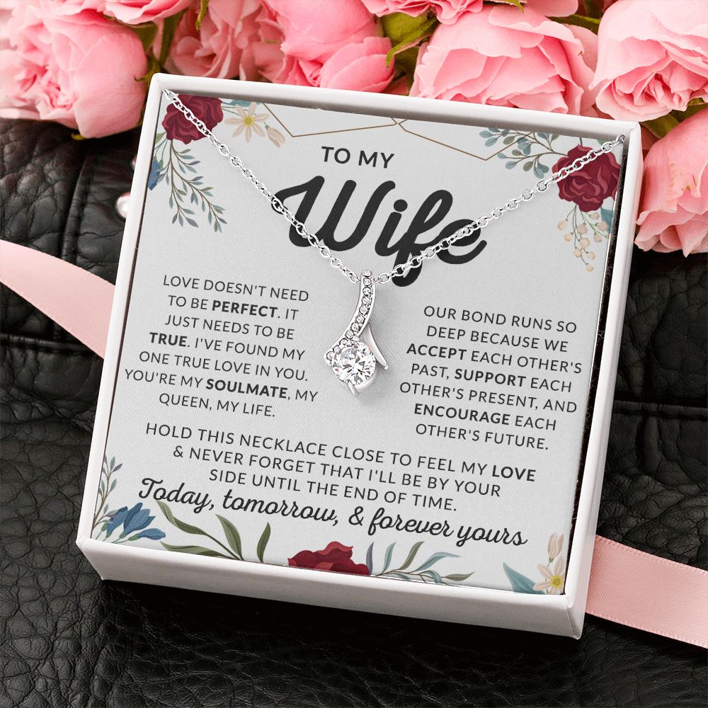 Eternal Hope Necklace To My Wife Gift, Necklace gift for her, Valentine's day 175138888386 Alluring Beauty Necklace