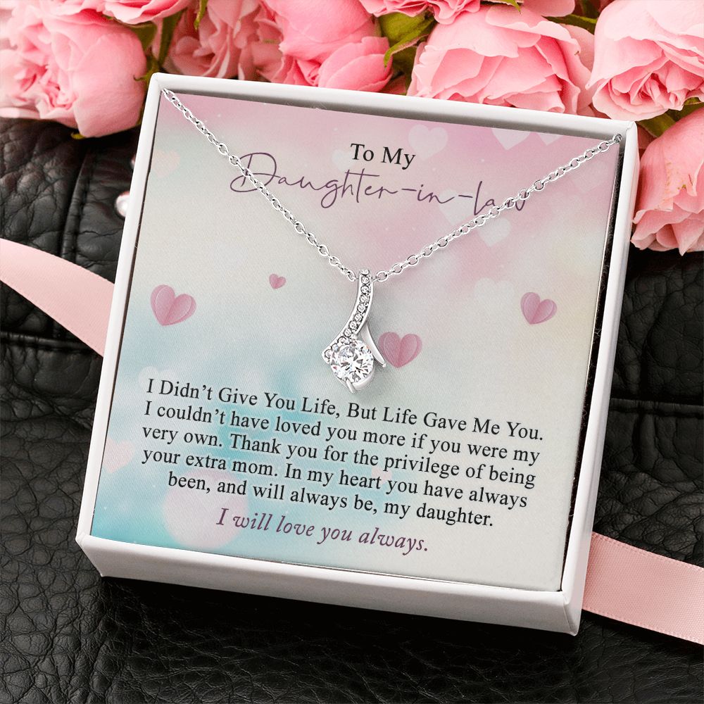Daughter In Law Gifts Ideas, Daughter In Law Necklace, Gifts For Future Daughter In Law, Daughter In Law Birthday Gifts, Daughter-in-law Gifts From Mother In Law, Birthday Gifts For Daughter5 Alluring Beauty Necklace