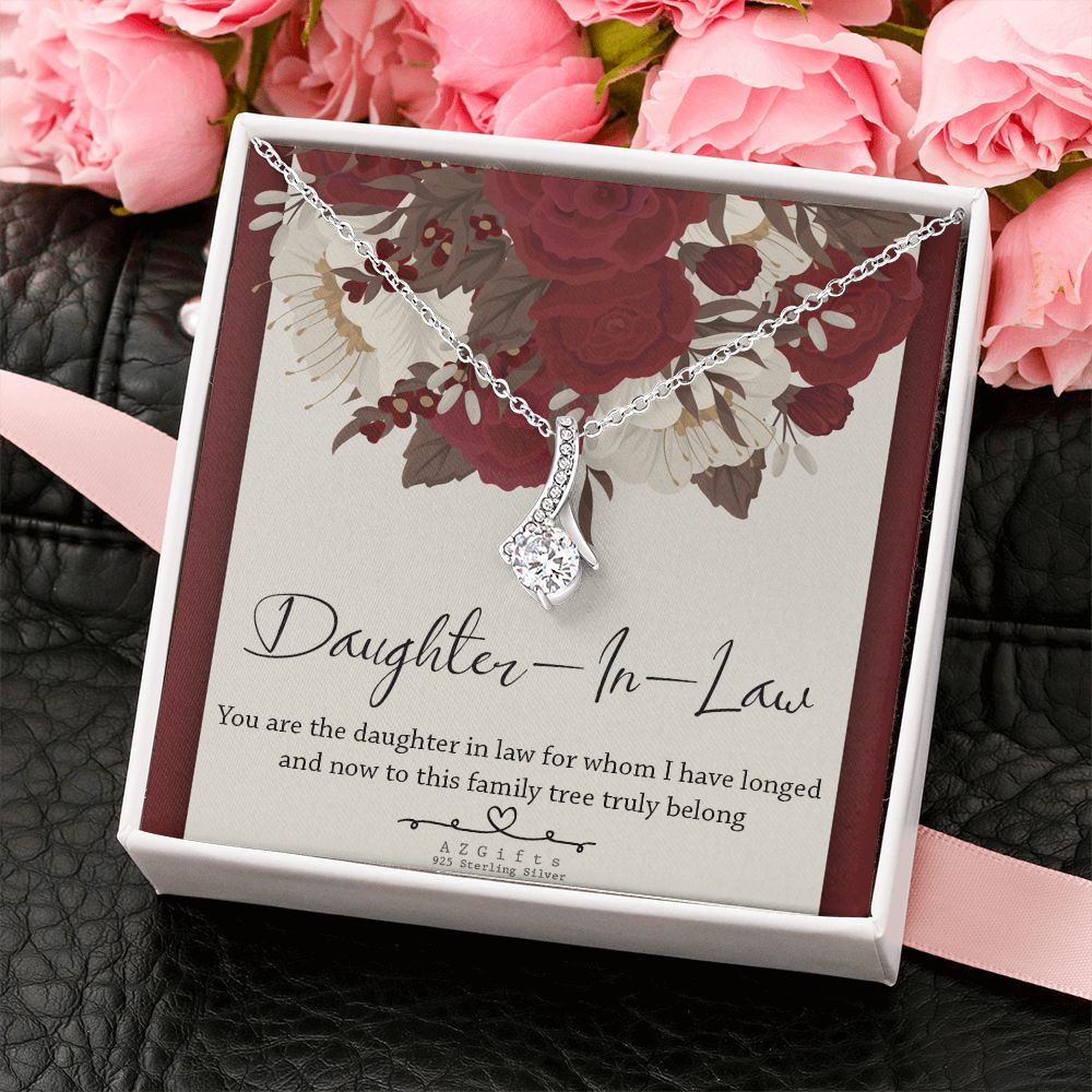 Daughter In Law Gifts Ideas, Daughter In Law Necklace, Gifts For Future Daughter In Law, Daughter In Law Birthday Gifts, Daughter-in-law Gifts From Mother In Law, Birthday Gifts For Daughter7 Alluring Beauty Necklace
