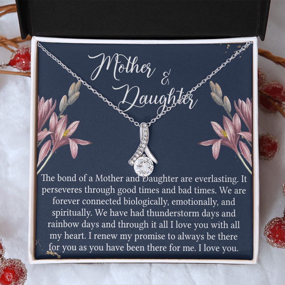 To My Mother Necklace Mom Bestfriend Best Mommy Mother In Law Stepmom For Mothers Day Birthday From Son Daughter Stepson Stepdaughter Necklace Gift Alluring Beauty Necklace