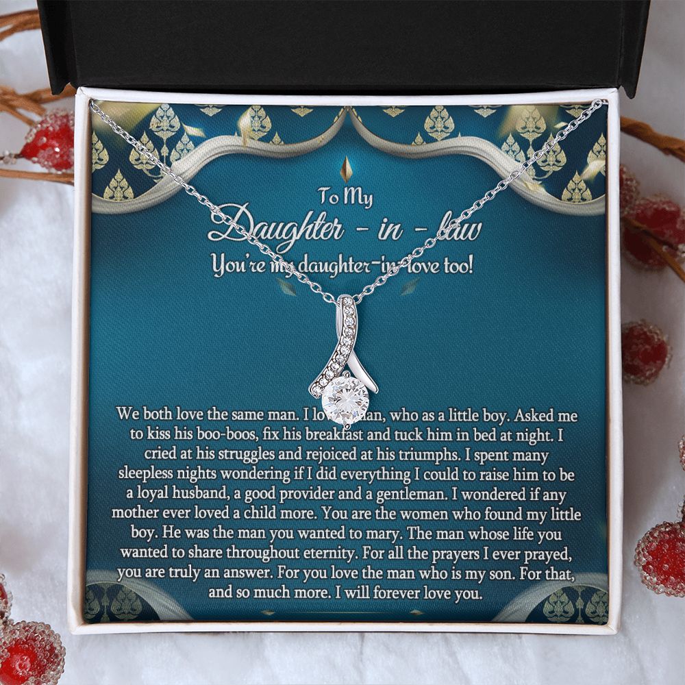Daughter In Law Gifts Ideas, Daughter In Law Necklace, Gifts For Future Daughter In Law, Daughter In Law Birthday Gifts, Daughter-in-law Gifts From Mother In Law, Birthday Gifts For Daughter2 Alluring Beauty Necklace