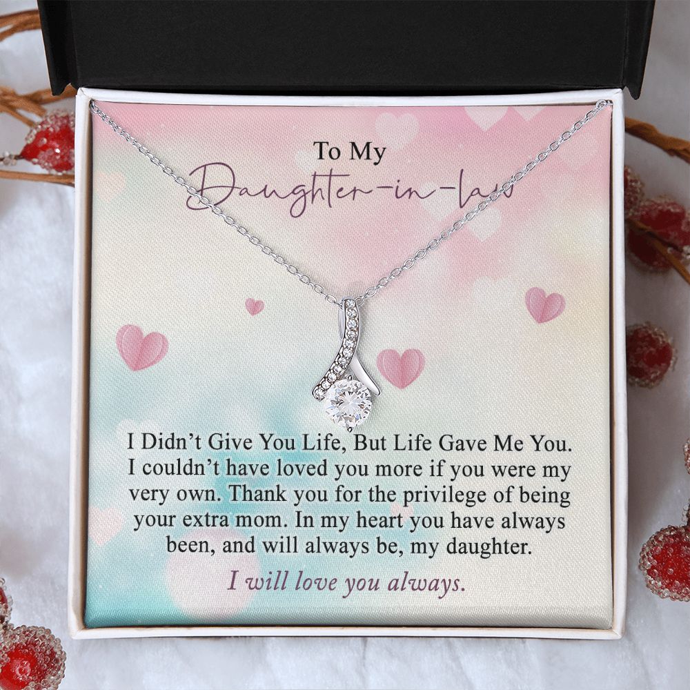 Daughter In Law Gifts Ideas, Daughter In Law Necklace, Gifts For Future Daughter In Law, Daughter In Law Birthday Gifts, Daughter-in-law Gifts From Mother In Law, Birthday Gifts For Daughter5 Alluring Beauty Necklace