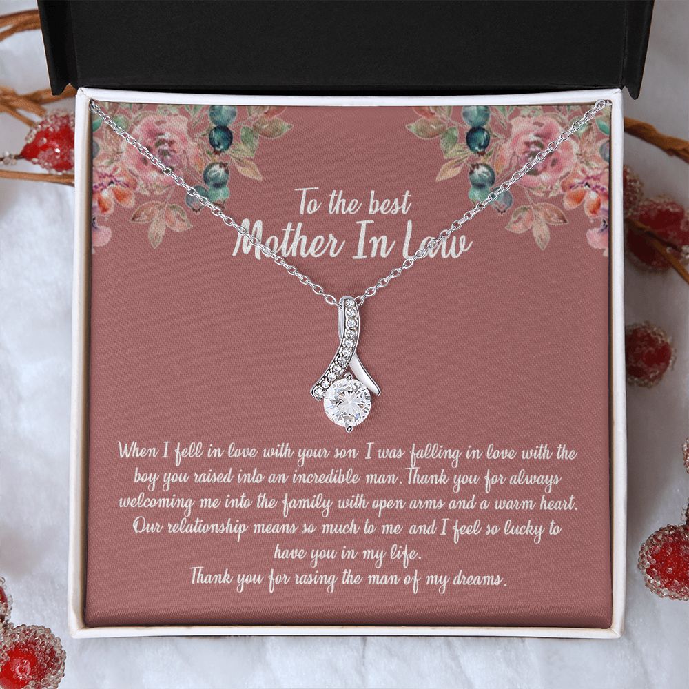 Mother in Law Necklace, Jewelry for Women, Future Mother in Law Gifts from Daughter in Law, Mother of Bride Gifts For Mother in Law, Birthday Gifts For Mother In Law From Daughter In Law3 Alluring Beauty Necklace