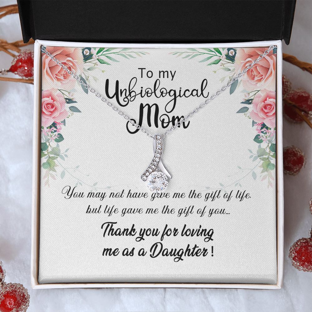 Unibological Necklace, Jewelry for Women, Future Mother in Law Gifts from Daughter in Law, Mother of Bride Gifts For Mother in Law, Birthday Gifts For Mother In Law From Daughter In Law Alluring Beauty Necklace