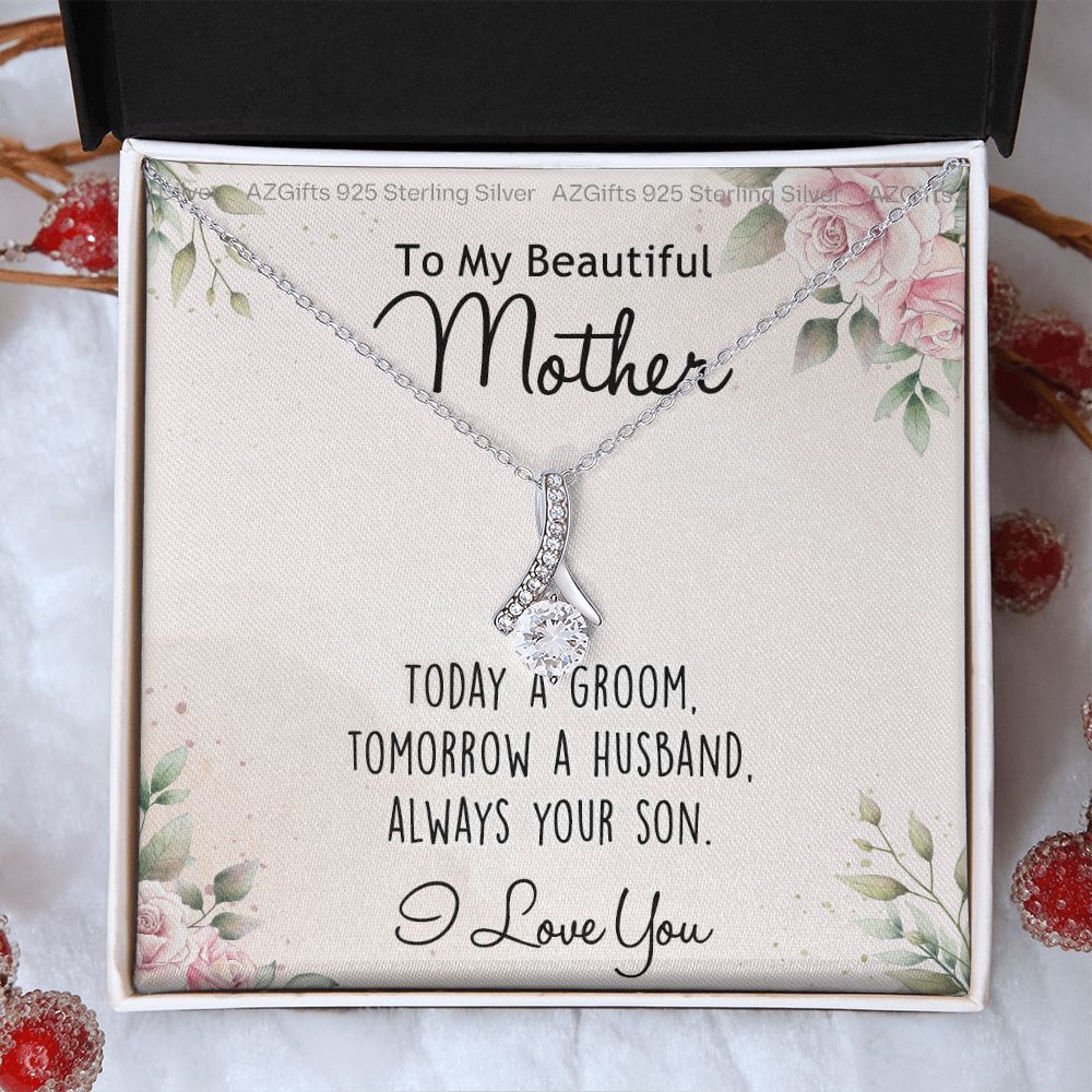 Mother Of The Groom Gift, Mother Of The Groom, Mother Of The Groom Gifts, Gift For Mother Of The Groom, Mother Of Groomw Alluring Beauty Necklace