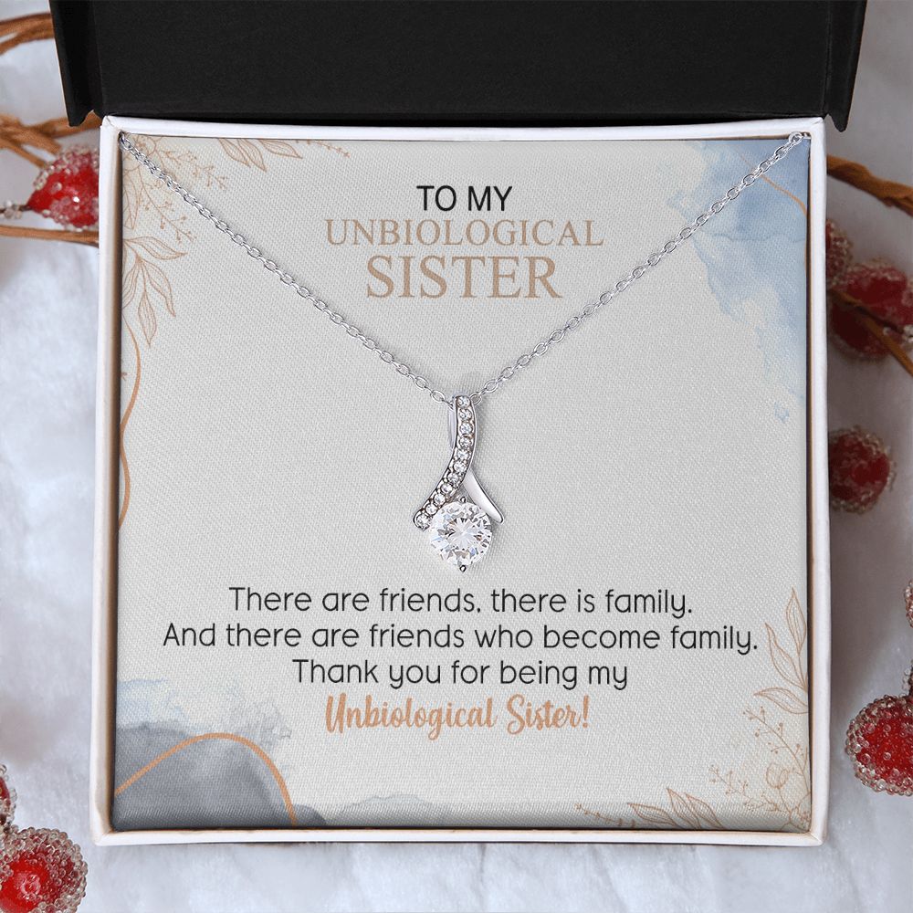 Best Friend Necklace For Unbiological Sister Soul Sister Gift Bestie Birthday Alluring Beauty Necklace