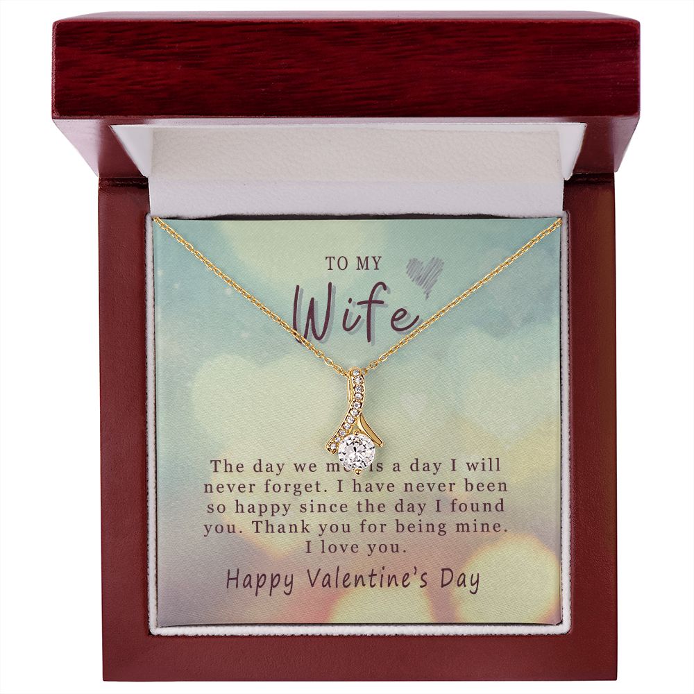 To My Wife Necklace Jewelry For Wife Valentines Day Gift for Wife, Gift for Wife 175127367321