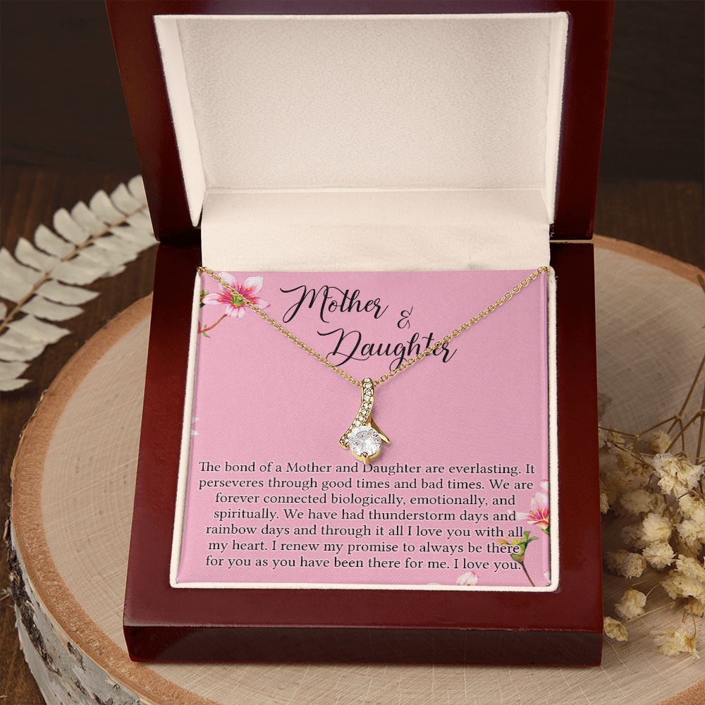 To My Mother Mom Bestfriend Best Mommy Mother In Law Stepmom For Mothers Day Birthday From Son Daughter Stepson Stepdaughter Necklace Gift Alluring Beauty Necklace