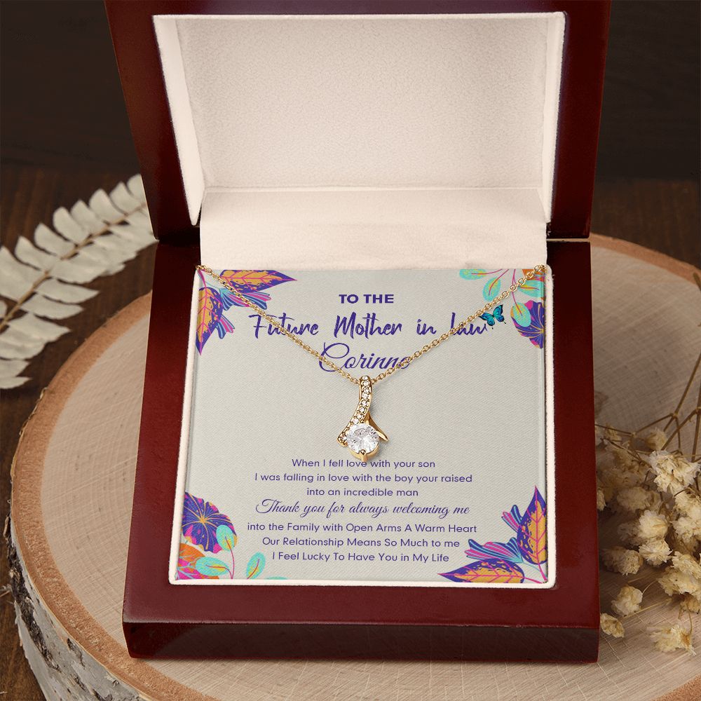 Mother in Law Necklace, Jewelry for Women, Future Mother in Law Gifts from Daughter in Law, Mother of Bride Gifts For Mother in Law, Birthday Gifts For Mother In Law From Daughter In Law16 Alluring Beauty Necklace