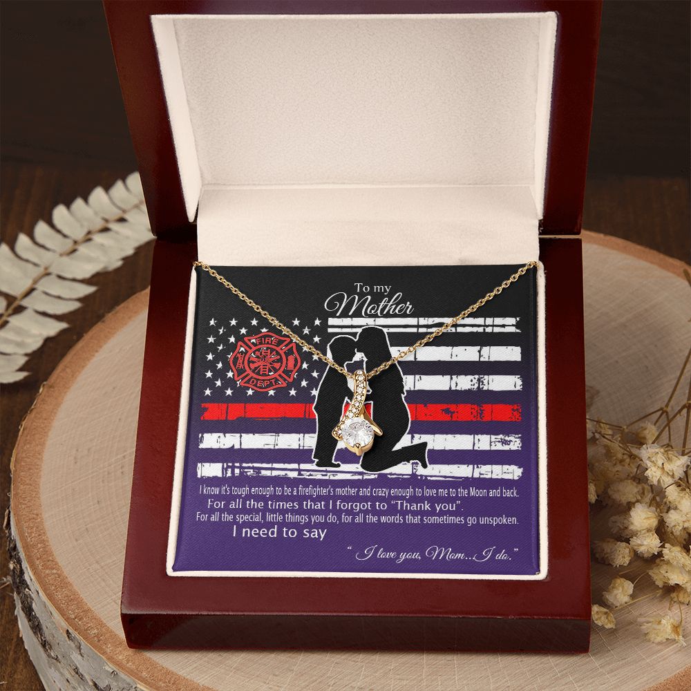 Mom Necklace Gifts for Mom from Daughter to Mom Gifts for Mothers Day from Daughter, To My Mom Necklace from Daughter to Mom Birthday Gifts Necklace with Message Card and Gift Box2233 Alluring Beauty Necklace