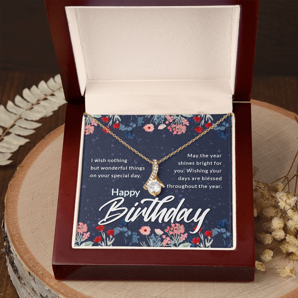 Mom Necklace Gifts for Mom from Daughter to Mom Gifts for Mothers Day from Daughter, To My Mom Necklace from Daughter to Mom Birthday Gifts Necklace with Message Card and Gift Box2230 Alluring Beauty Necklace