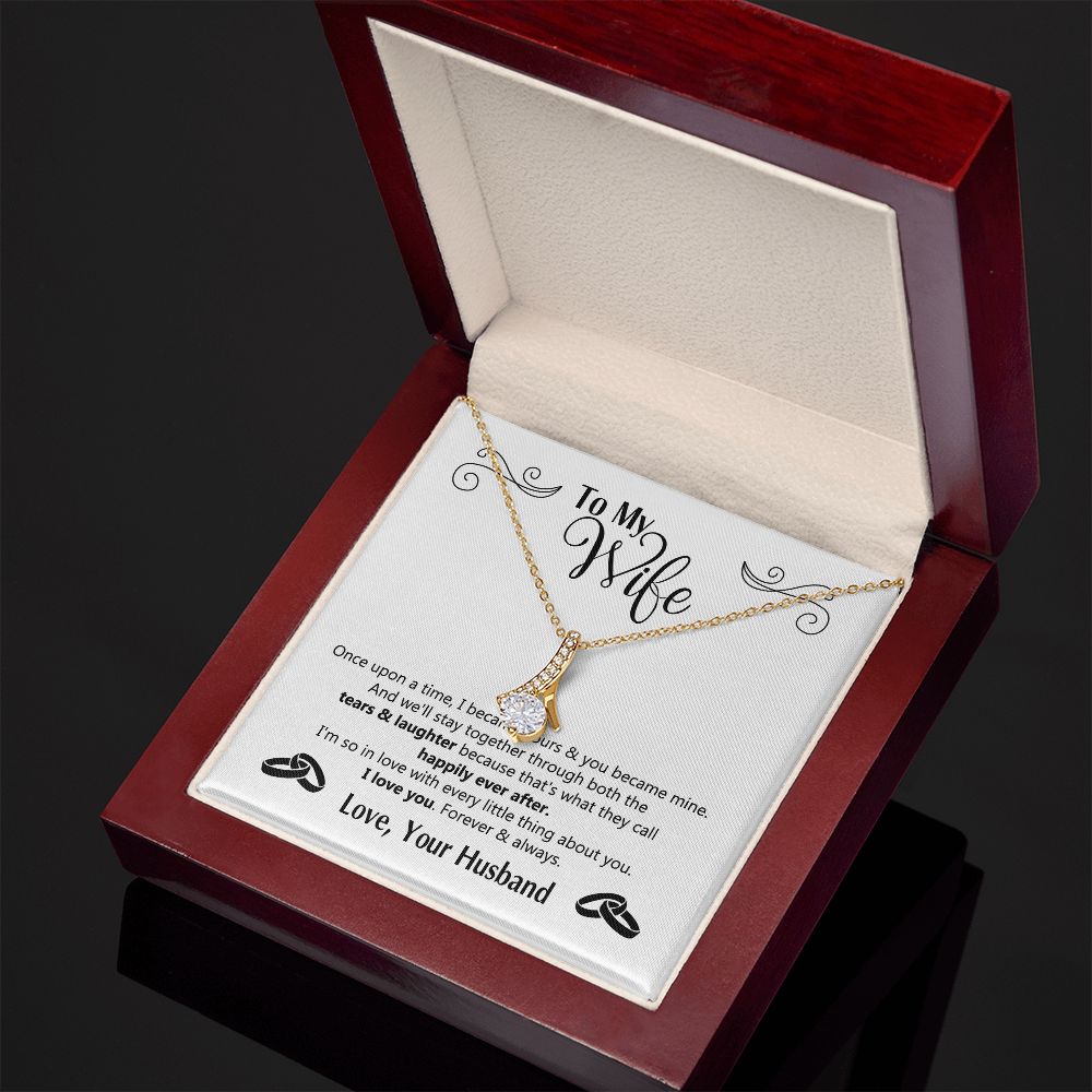 To My Wife Gift Necklace For Wife Anniversary For Wife Romantic Gifts For Her 175125613050 Alluring Beauty Necklace