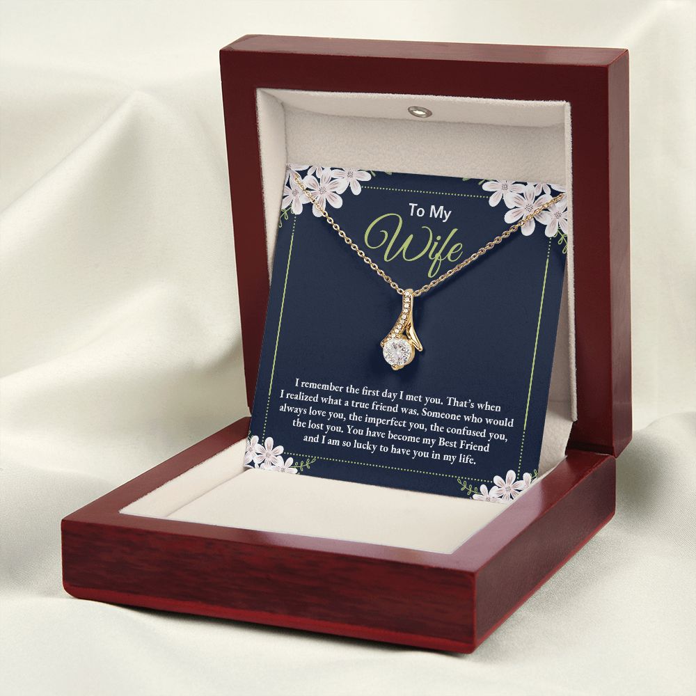 To My Wife Necklace Gift Alluring Beauty Necklace Birthday Gifts for Daughter 175146937086 Alluring Beauty Necklace