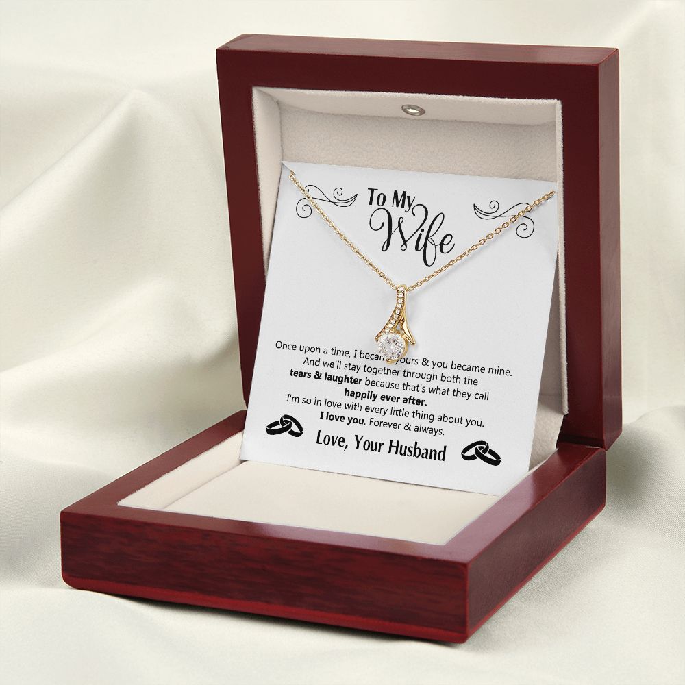 To My Wife Gift Necklace For Wife Anniversary For Wife Romantic Gifts For Her 175125613050 Alluring Beauty Necklace