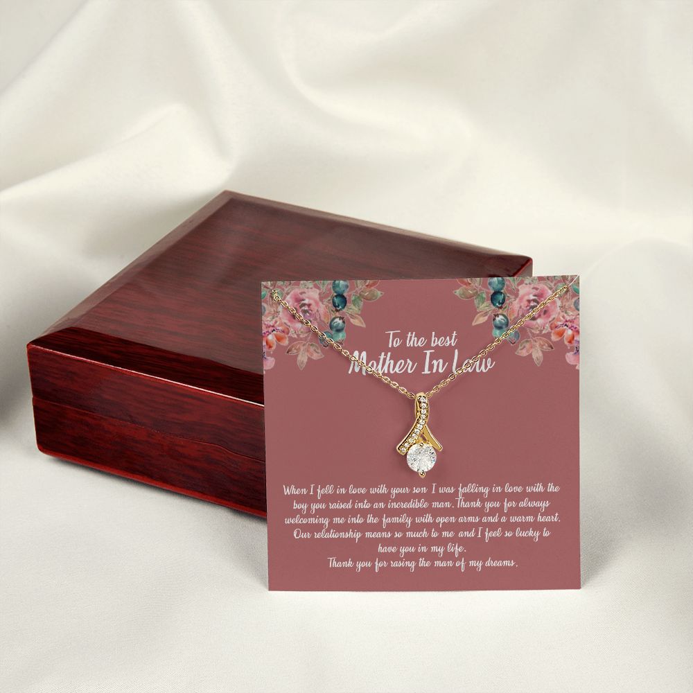 Mother in Law Necklace, Jewelry for Women, Future Mother in Law Gifts from Daughter in Law, Mother of Bride Gifts For Mother in Law, Birthday Gifts For Mother In Law From Daughter In Law3 Alluring Beauty Necklace