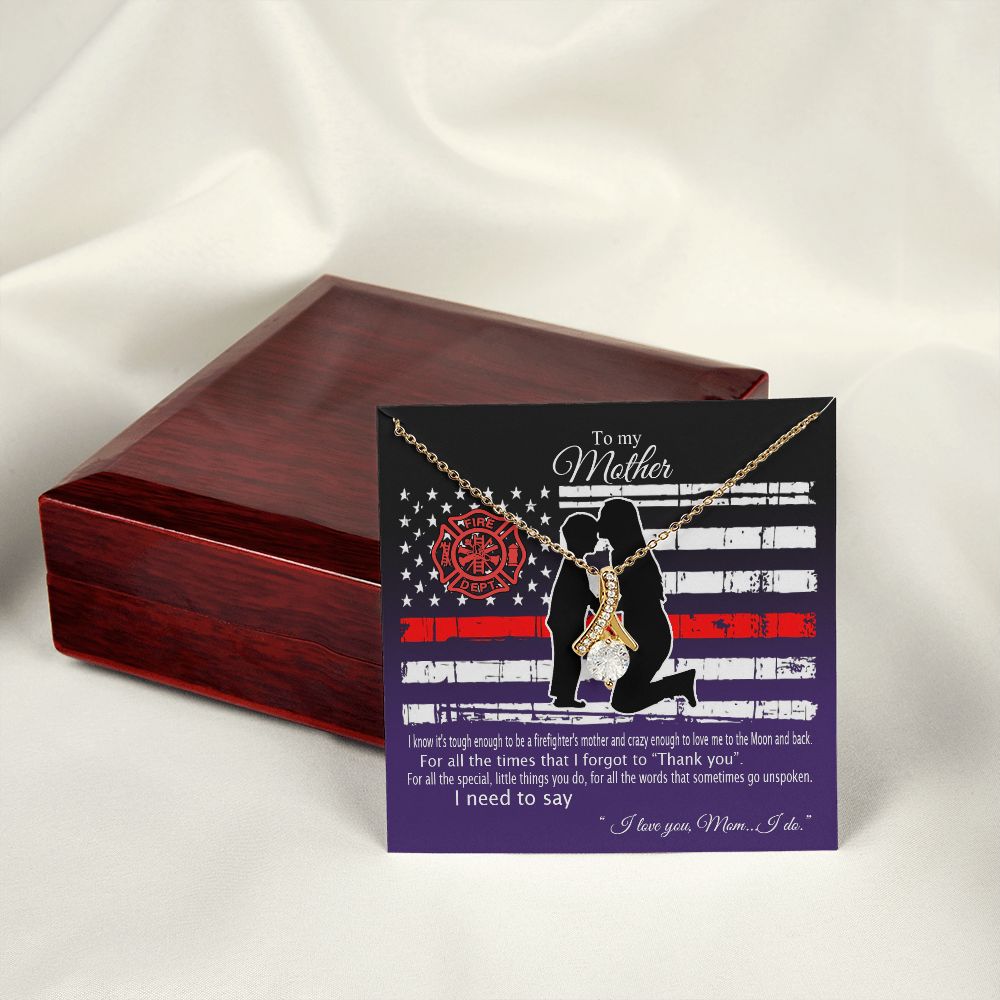 Mom Necklace Gifts for Mom from Daughter to Mom Gifts for Mothers Day from Daughter, To My Mom Necklace from Daughter to Mom Birthday Gifts Necklace with Message Card and Gift Box2233 Alluring Beauty Necklace