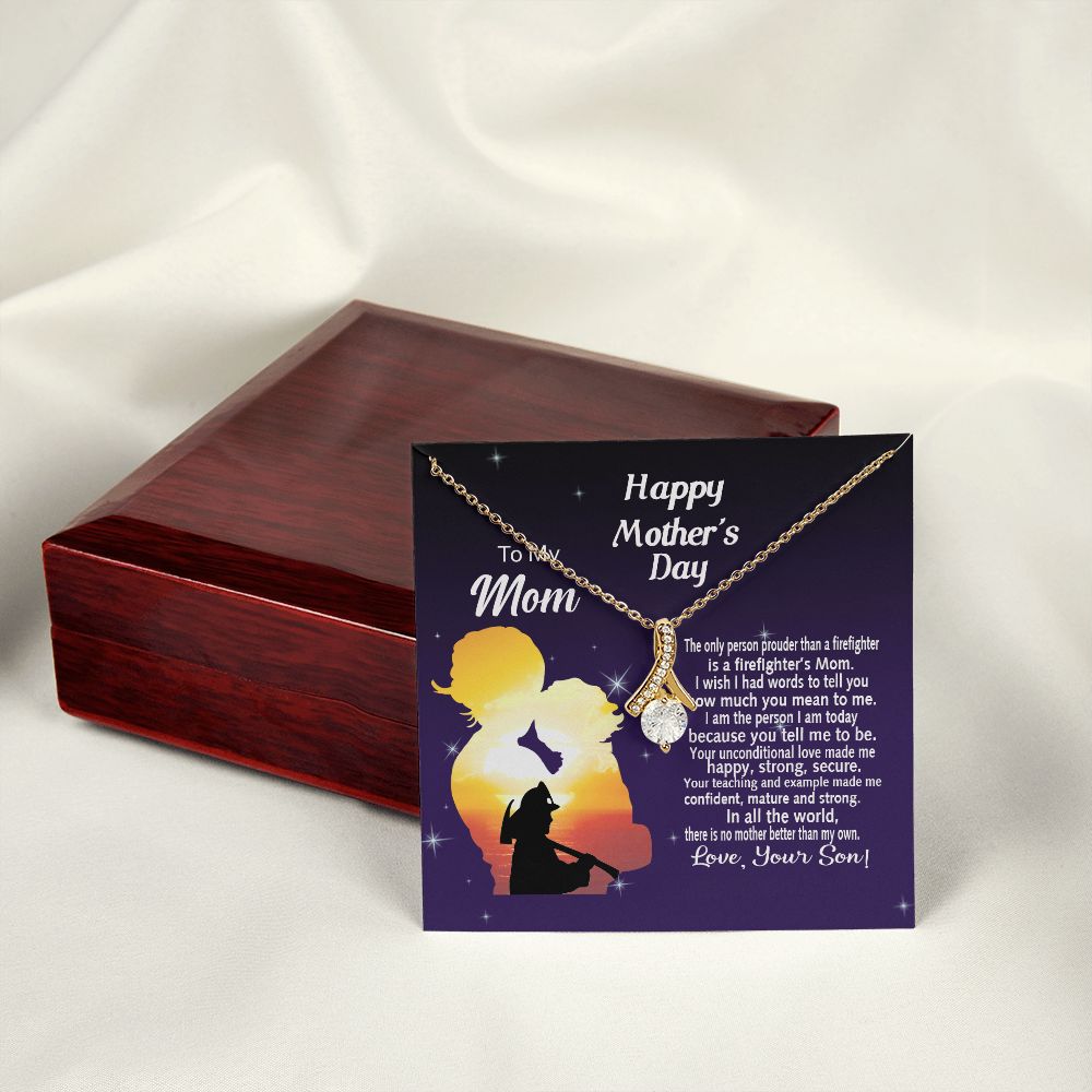 Mom Necklace Gifts for Mom from Daughter to Mom Gifts for Mothers Day from Daughter, To My Mom Necklace from Daughter to Mom Birthday Gifts Necklace with Message Card and Gift Box14 Alluring Beauty Necklace