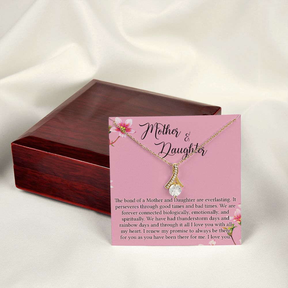 To My Mother Mom Bestfriend Best Mommy Mother In Law Stepmom For Mothers Day Birthday From Son Daughter Stepson Stepdaughter Necklace Gift Alluring Beauty Necklace