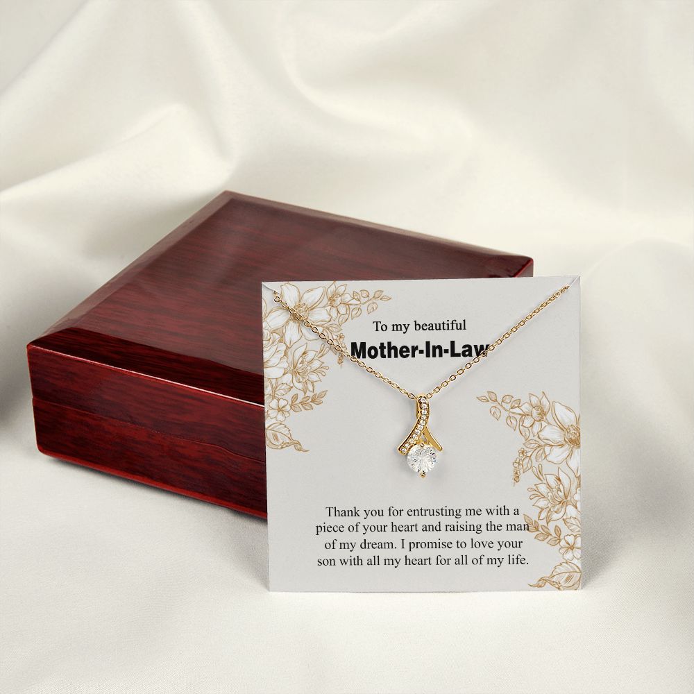 Mother in Law Necklace, Jewelry for Women, Future Mother in Law Gifts from Daughter in Law, Mother of Bride Gifts For Mother in Law, Birthday Gifts For Mother In Law From Daughter In Law14 Alluring Beauty Necklace