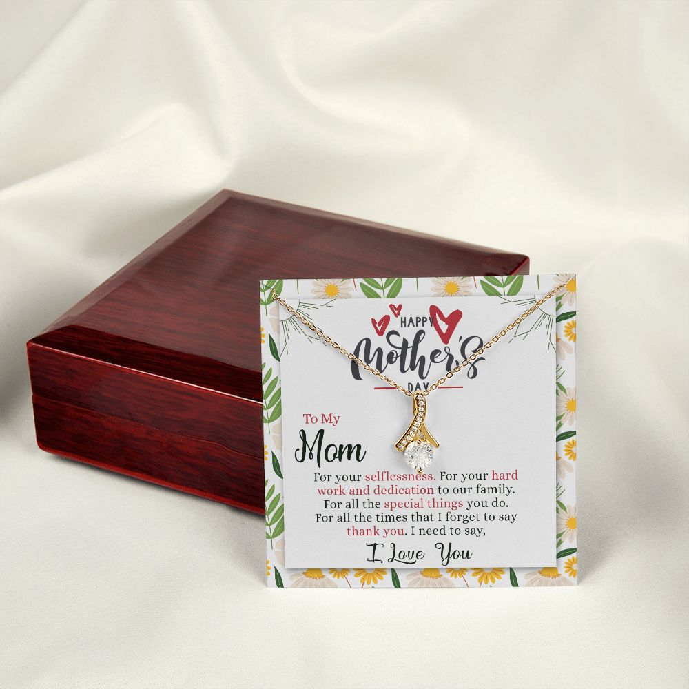 Mom Necklace Gift Best Mother Gifts From Kids  Mommy Gifts Mom Birthday Gift Children Jewelry Set Mother’s Day Gift For Her Alluring Beauty Necklace