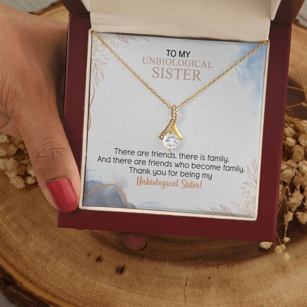 Best Friend Necklace For Unbiological Sister Soul Sister Gift Bestie Birthday Alluring Beauty Necklace