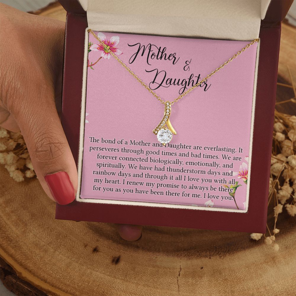 To My Mother Mom Bestfriend Best Mommy Mother In Law Stepmom For Mothers Day Birthday From Son Daughter Stepson Stepdaughter Necklace Gift Alluring Beauty Necklace