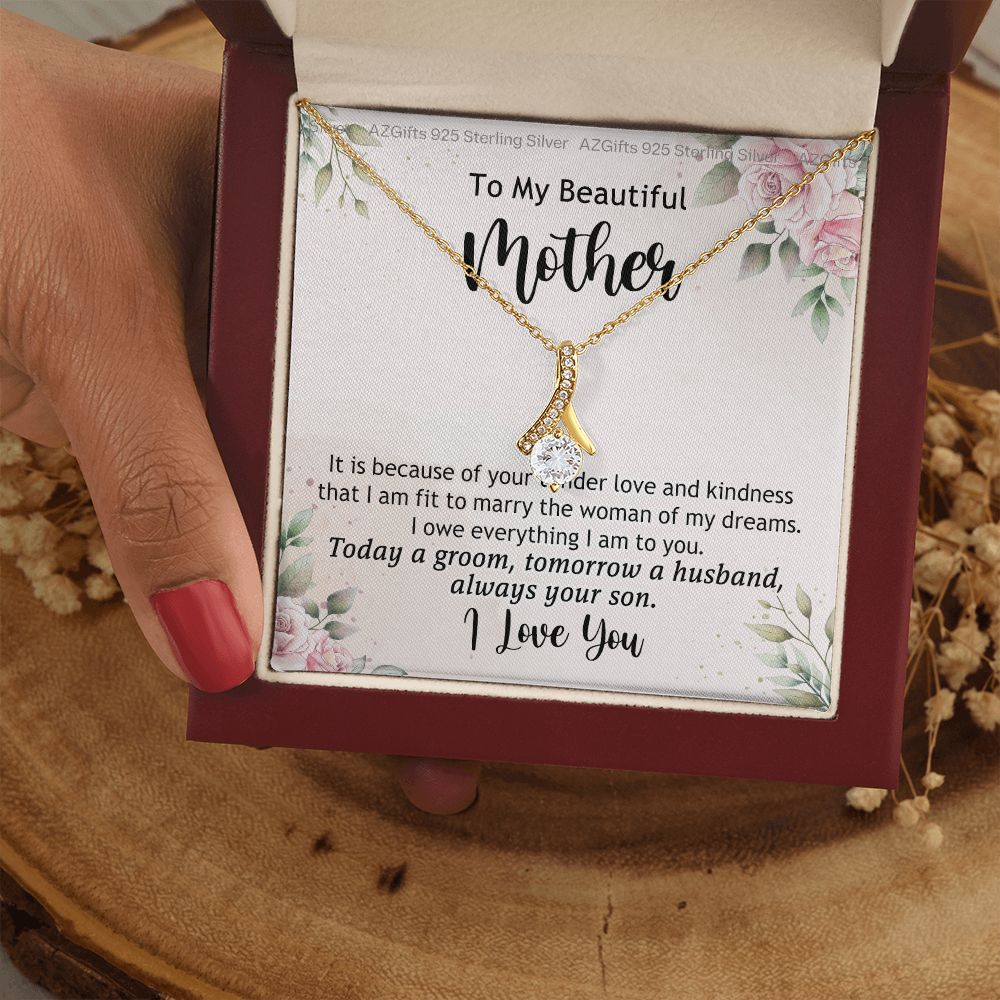 Mother Of The Groom Gift, Mother Of The Groom, Mother Of The Groom Gifts, Gift For Mother Of The Groom, Mother Of Groom Alluring Beauty Necklace