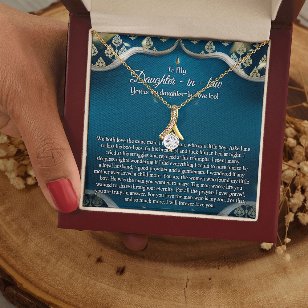 Daughter In Law Gifts Ideas, Daughter In Law Necklace, Gifts For Future Daughter In Law, Daughter In Law Birthday Gifts, Daughter-in-law Gifts From Mother In Law, Birthday Gifts For Daughter2 Alluring Beauty Necklace