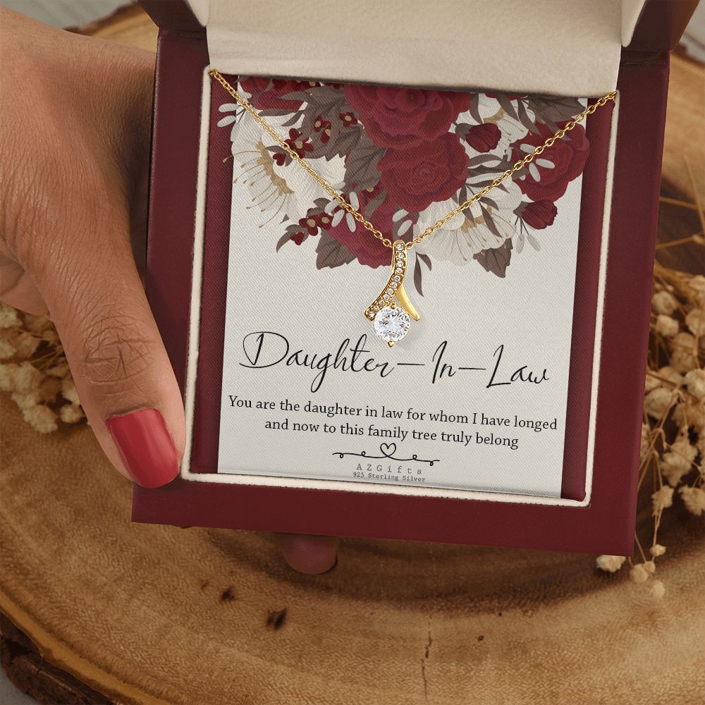 Daughter In Law Gifts Ideas, Daughter In Law Necklace, Gifts For Future Daughter In Law, Daughter In Law Birthday Gifts, Daughter-in-law Gifts From Mother In Law, Birthday Gifts For Daughter7 Alluring Beauty Necklace