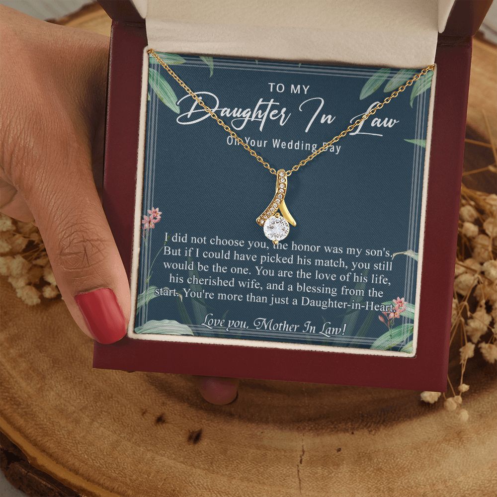 Daughter In Law Gifts Ideas, Daughter In Law Necklace, Gifts For Future Daughter In Law, Daughter In Law Birthday Gifts, Daughter-in-law Gifts From Mother In Law, Birthday Gifts For Daughter6 Alluring Beauty Necklace