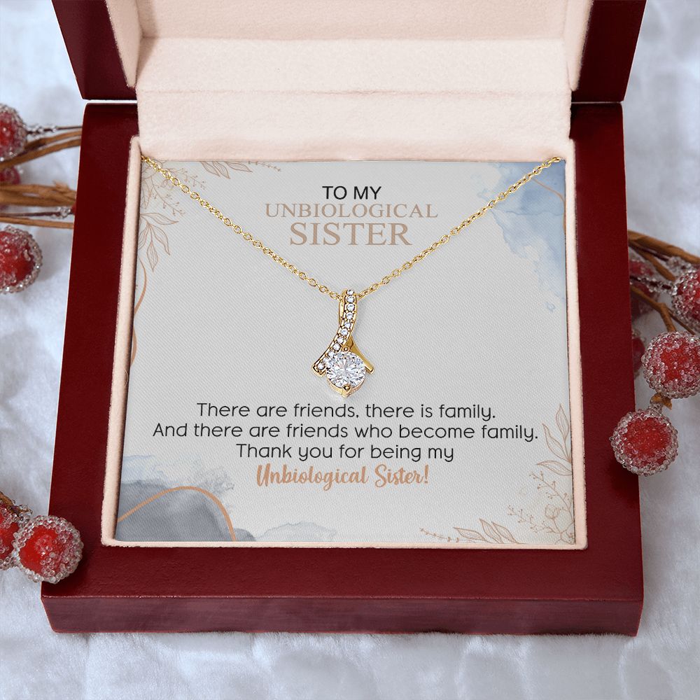 Best Friend Necklace For Unbiological Sister Soul Sister Gift Bestie Birthday Alluring Beauty Necklace