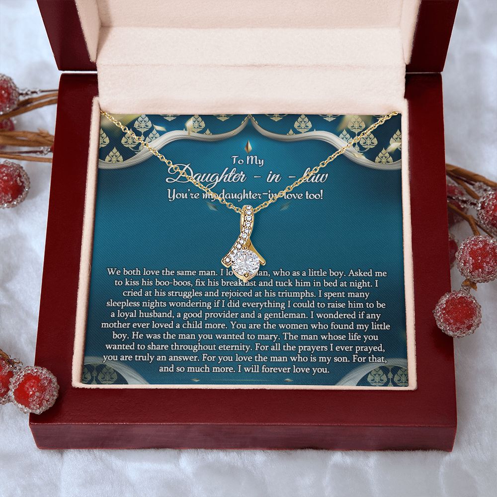 Daughter In Law Gifts Ideas, Daughter In Law Necklace, Gifts For Future Daughter In Law, Daughter In Law Birthday Gifts, Daughter-in-law Gifts From Mother In Law, Birthday Gifts For Daughter2 Alluring Beauty Necklace
