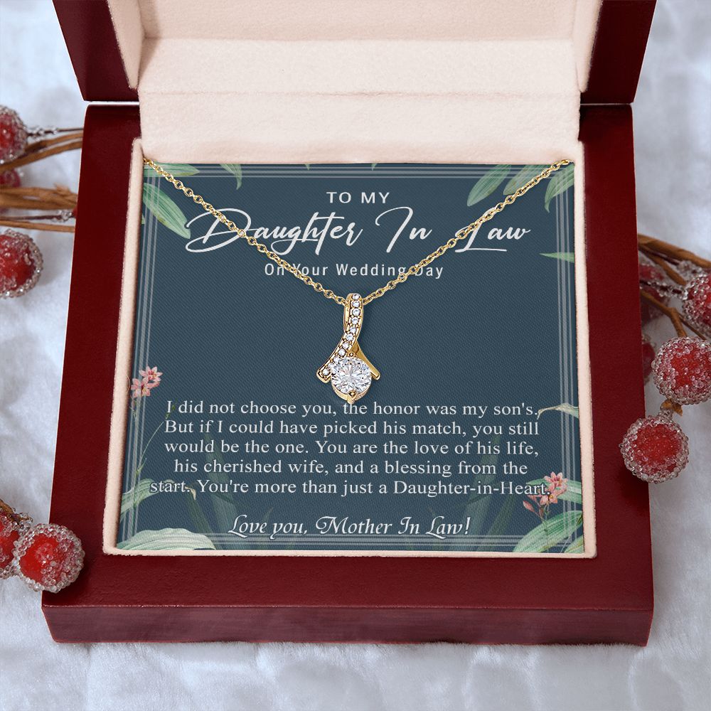 Daughter In Law Gifts Ideas, Daughter In Law Necklace, Gifts For Future Daughter In Law, Daughter In Law Birthday Gifts, Daughter-in-law Gifts From Mother In Law, Birthday Gifts For Daughter6 Alluring Beauty Necklace