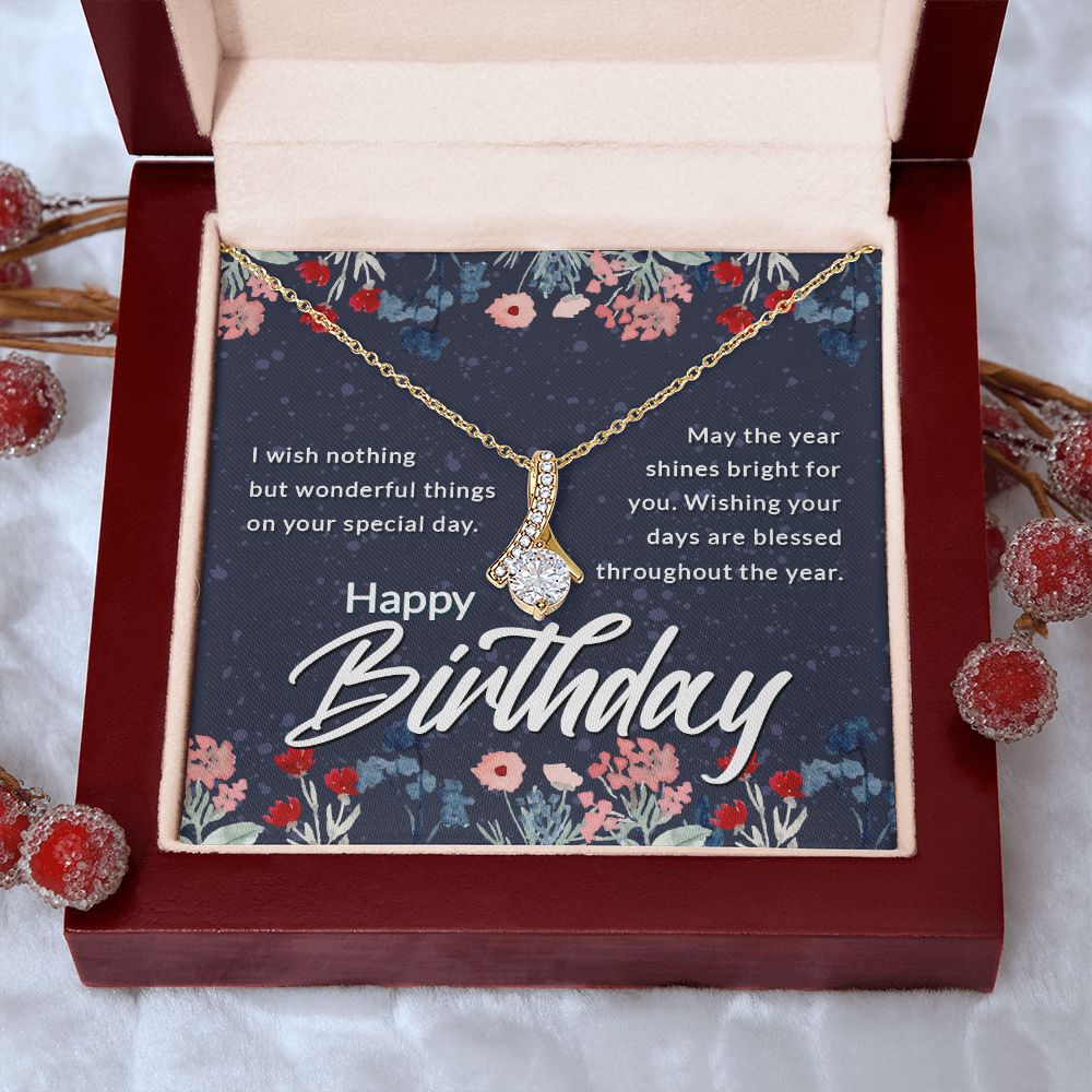 Mom Necklace Gifts for Mom from Daughter to Mom Gifts for Mothers Day from Daughter, To My Mom Necklace from Daughter to Mom Birthday Gifts Necklace with Message Card and Gift Box2230 Alluring Beauty Necklace
