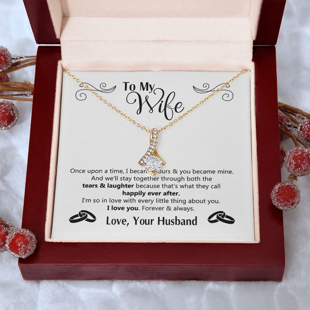 To My Wife Gift Necklace For Wife Anniversary For Wife Romantic Gifts For Her 175125613050 Alluring Beauty Necklace