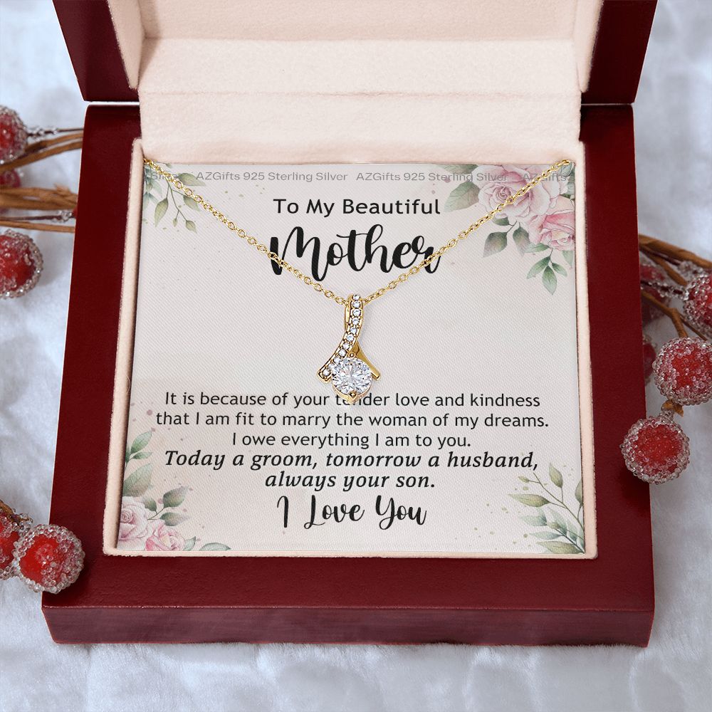 Mother Of The Groom Gift, Mother Of The Groom, Mother Of The Groom Gifts, Gift For Mother Of The Groom, Mother Of Groom Alluring Beauty Necklace