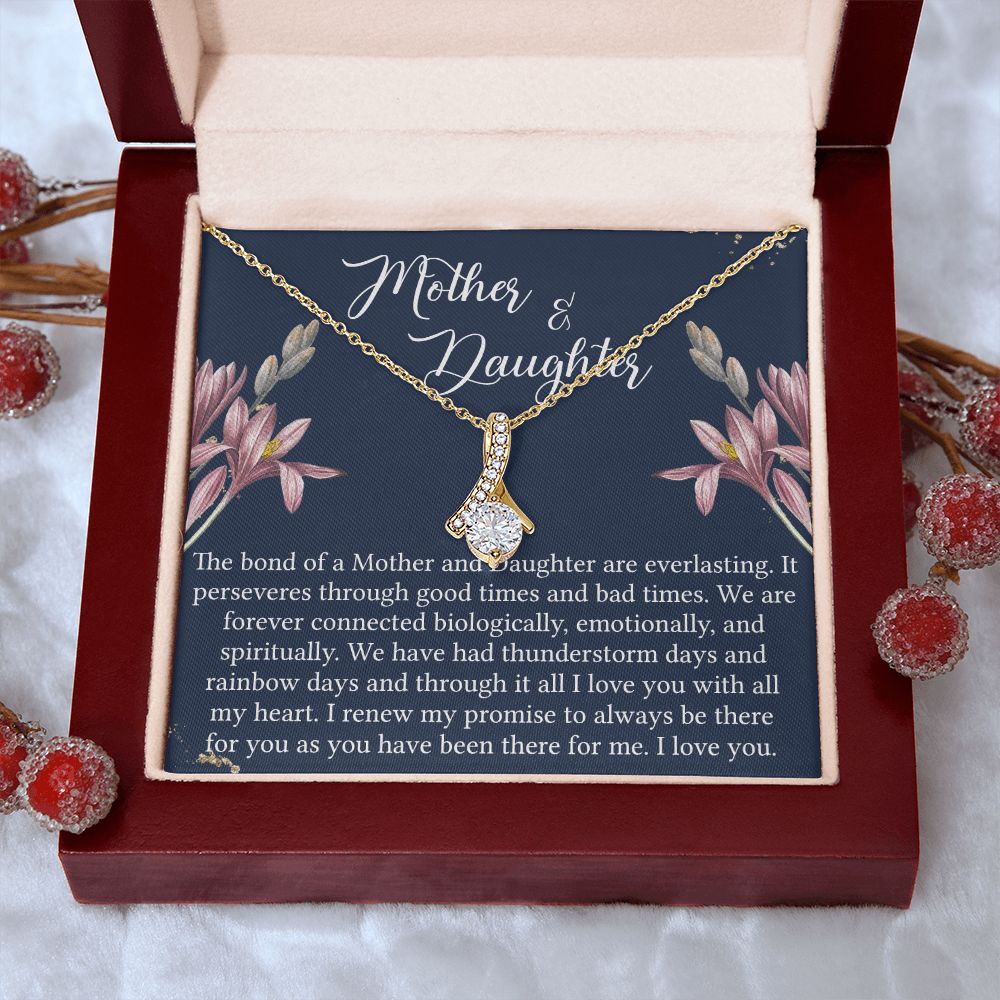 To My Mother Necklace Mom Bestfriend Best Mommy Mother In Law Stepmom For Mothers Day Birthday From Son Daughter Stepson Stepdaughter Necklace Gift Alluring Beauty Necklace