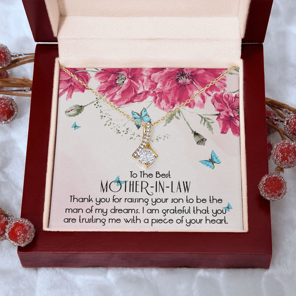 Mother in Law Necklace, Jewelry for Women, Future Mother in Law Gifts from Daughter in Law, Mother of Bride Gifts For Mother in Law, Birthday Gifts For Mother In Law From Daughter In Law1 Alluring Beauty Necklace