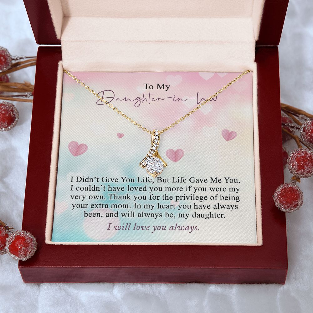 Daughter In Law Gifts Ideas, Daughter In Law Necklace, Gifts For Future Daughter In Law, Daughter In Law Birthday Gifts, Daughter-in-law Gifts From Mother In Law, Birthday Gifts For Daughter5 Alluring Beauty Necklace