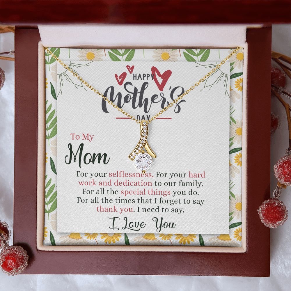 Mom Necklace Gift Best Mother Gifts From Kids  Mommy Gifts Mom Birthday Gift Children Jewelry Set Mother’s Day Gift For Her Alluring Beauty Necklace
