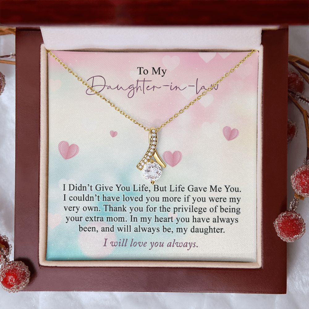 Daughter In Law Gifts Ideas, Daughter In Law Necklace, Gifts For Future Daughter In Law, Daughter In Law Birthday Gifts, Daughter-in-law Gifts From Mother In Law, Birthday Gifts For Daughter5 Alluring Beauty Necklace